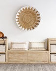 Sunny Woven Basket Wall Art - From Where -