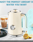 SUSTEAS 57oz Electric Kettle - From Where -