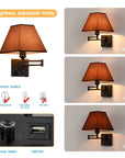 Swing Arm Wall Lamp - From Where -