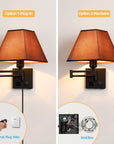 Swing Arm Wall Lamp - From Where -