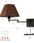 Swing Arm Wall Lamp - From Where -