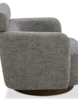 Swivel Accent Barrel Chair - From Where -