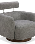 Swivel Accent Barrel Chair - From Where -