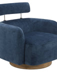 Swivel Accent Barrel Chair - From Where -