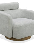 Swivel Accent Barrel Chair - From Where -