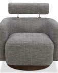 Swivel Accent Barrel Chair - From Where -