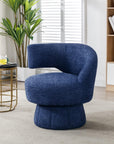 Swivel Cuddle Barrel Accent Chairs - From Where -