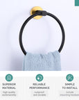 Swivel Hand Towel Ring - From Where -
