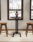Swivel Round Bar Stools (Set of 4) - From Where -