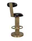 Swivel Upholstered Counter Stool - From Where -