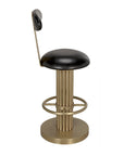 Swivel Upholstered Counter Stool - From Where -