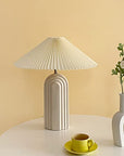 Table Lamp with TC Fabric Lampshade - From Where -