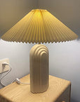 Table Lamp with TC Fabric Lampshade - From Where -
