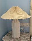 Table Lamp with TC Fabric Lampshade - From Where -