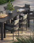 Tahoe 9 - Piece Aluminum Outdoor Dining Set - From Where Finds -