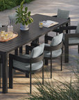 Tahoe 9 - Piece Aluminum Outdoor Dining Set - From Where Finds -