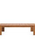 Tahoe Outdoor Patio Acacia Wood Coffee Table - From Where Finds -