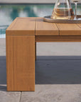 Tahoe Outdoor Patio Acacia Wood Coffee Table - From Where Finds -