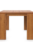 Tahoe Outdoor Patio Acacia Wood Side Table - From Where Finds -