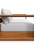 Tahoe Outdoor Patio Acacia Wood Sofa - From Where Finds -