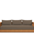 Tahoe Outdoor Patio Acacia Wood Sofa - From Where Finds -