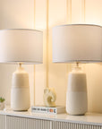Tall Ceramic Table Lamp (Set of 2) - From Where -