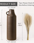 Tall Floor Vase with Handles - From Where -