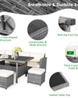 Tangkula 7 Pieces Patio Furniture Set - From Where -