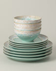 Taormina 12 - Piece Dinnerware Set with Cereal Bowl - From Where Finds -