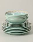 Taormina 12 - Piece Dinnerware Set with Pasta Bowl - From Where Finds -