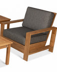 Teak All - Weather Wicker Lounge Chair - From Where -