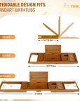 Teak Bathtub Tray - From Where -