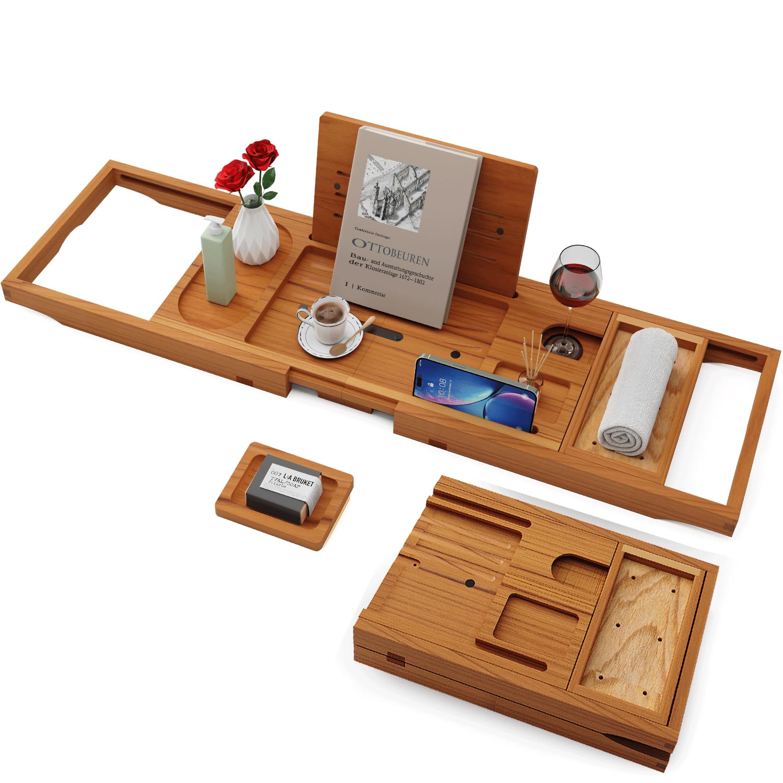 Teak Bathtub Tray - From Where -
