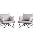 Teddi Outdoor Lounge Chairs (Set of 2) - From Where -