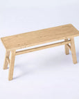 Thatcher Natural Wood Bench - From Where -