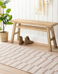 Thatcher Natural Wood Bench - From Where -
