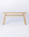 Thatcher Natural Wood Bench - From Where -
