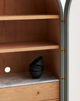The Fern Marble Top Storage Cabinet - From Where -