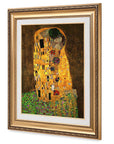 The Kiss, Gustav Klimt Classic Art - From Where -