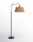 Theodora Swing Arm Floor Lamp - From Where -