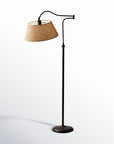Theodora Swing Arm Floor Lamp - From Where -