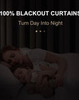 Thermal Insulated Blackout Curtains (Set of 2) - From Where -