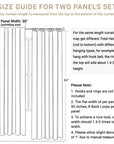 Thermal Insulated Blackout Curtains (Set of 2) - From Where -