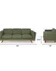 Timber 90" Sofa - From Where Finds -
