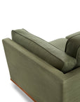 Timber 90" Sofa - Olio Green - From Where -