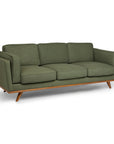 Timber 90" Sofa - Olio Green - From Where -