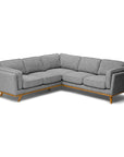Timber 93 Corner Sectional Pebble Gray - From Where -