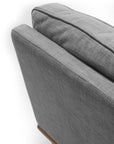 Timber 93 Corner Sectional Pebble Gray - From Where -