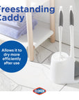 Toilet Bowl Brush & Plunger Combo Set - From Where -