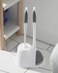 Toilet Bowl Brush & Plunger Combo Set - From Where -